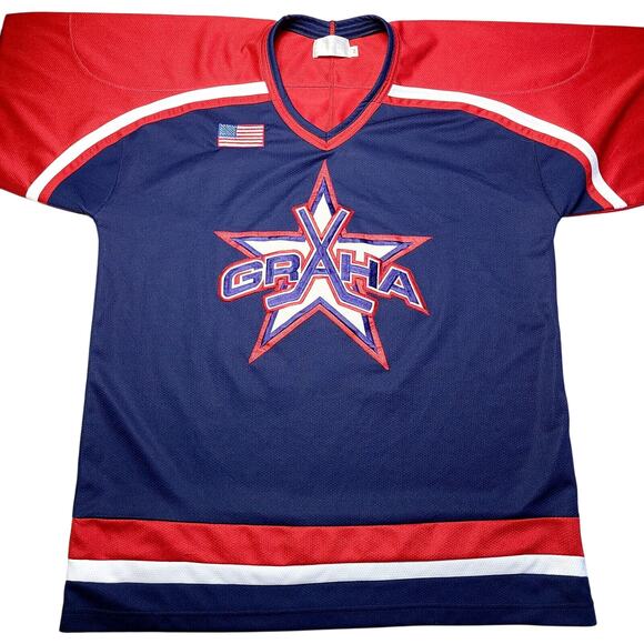 Vintage GRAHA Grand Rapids Amateur Hockey Association Men's Medium #16 - Picture 2 of 9